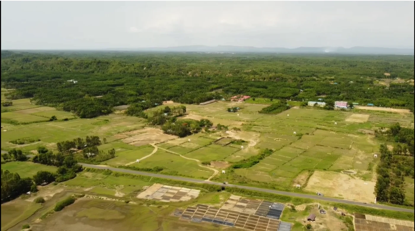 Project Site Land & Beachfront Panorama