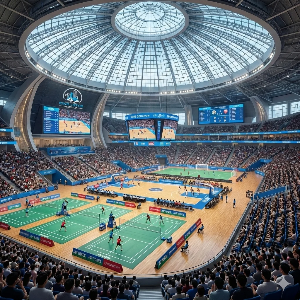 Indoor Sports Stadium & Fitness Arena