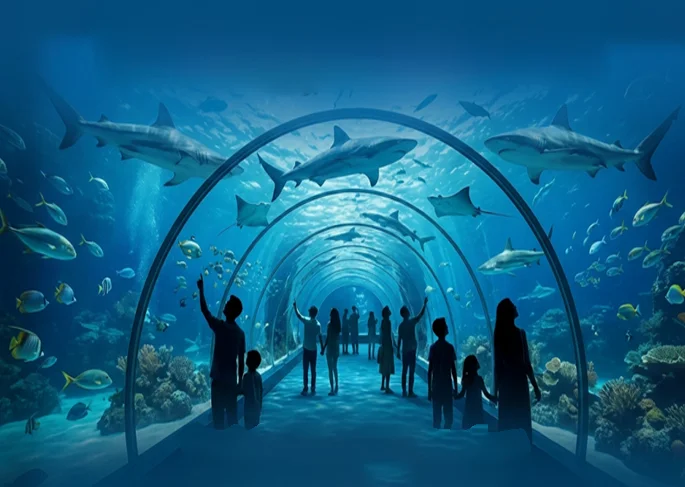 SeaWorld Underwater Tunnel